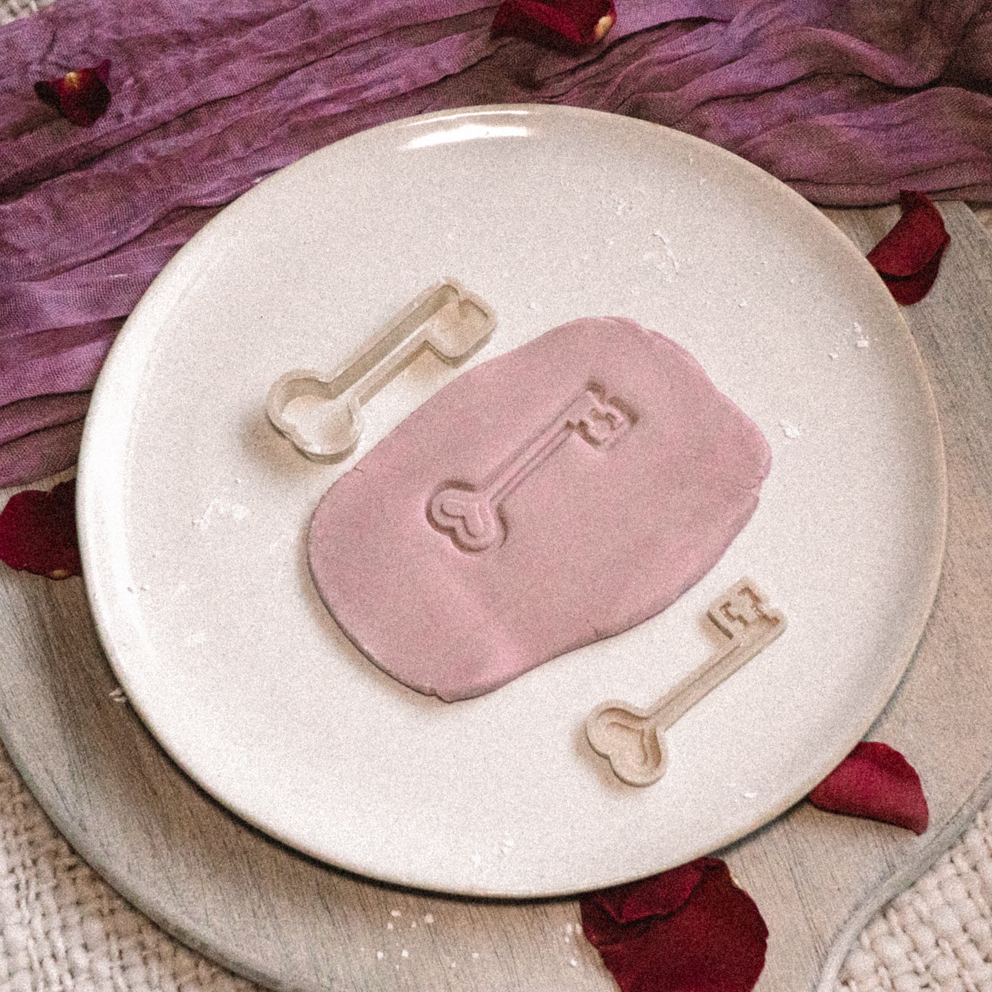 A Marie MINI Heart Key Seamless Stamper