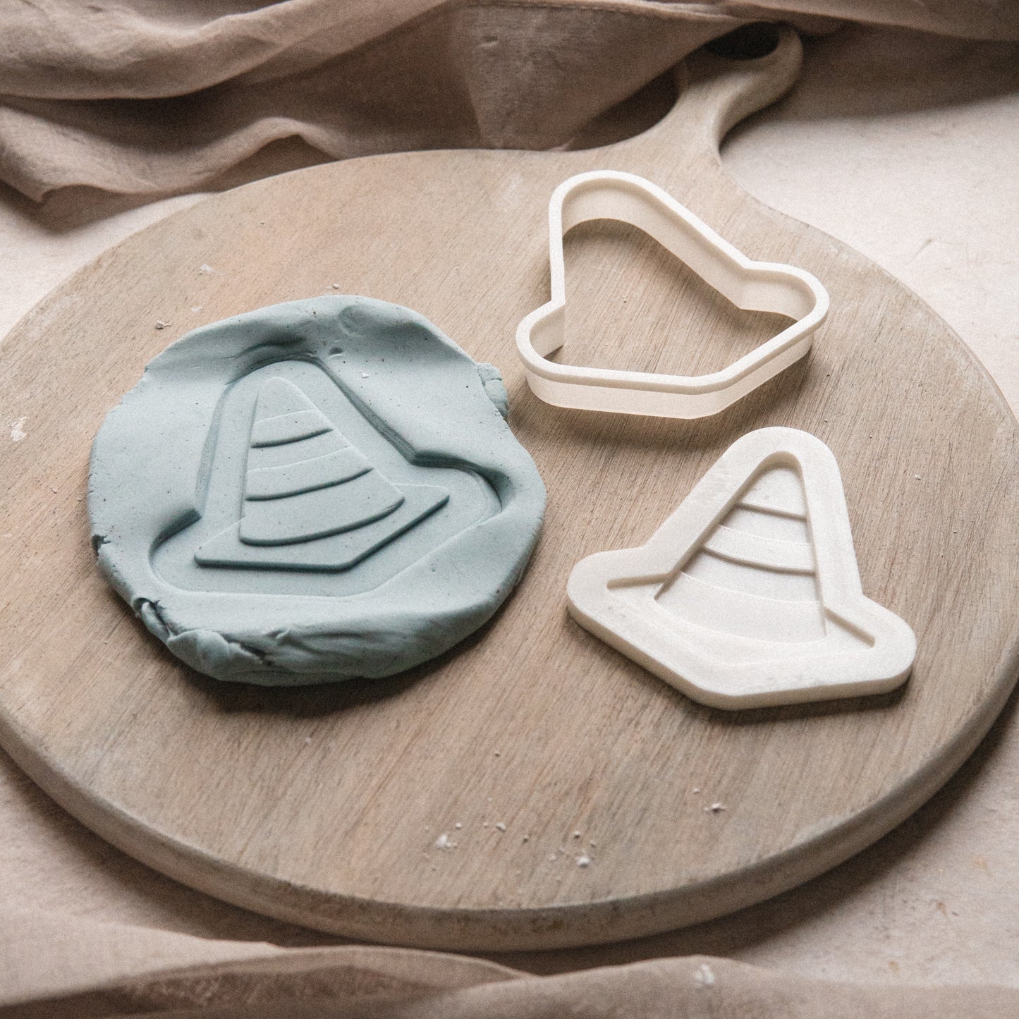 A Marie Traffic Cone Seamless Stamper