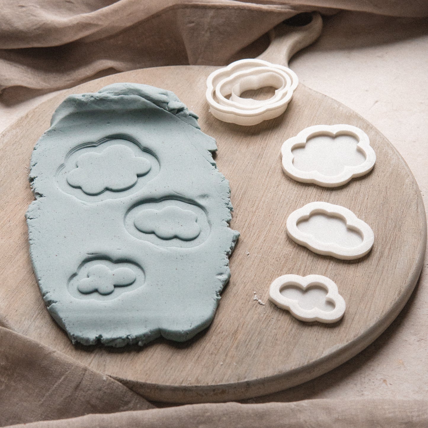 A Marie Smoke Cloud Set Seamless Stamper