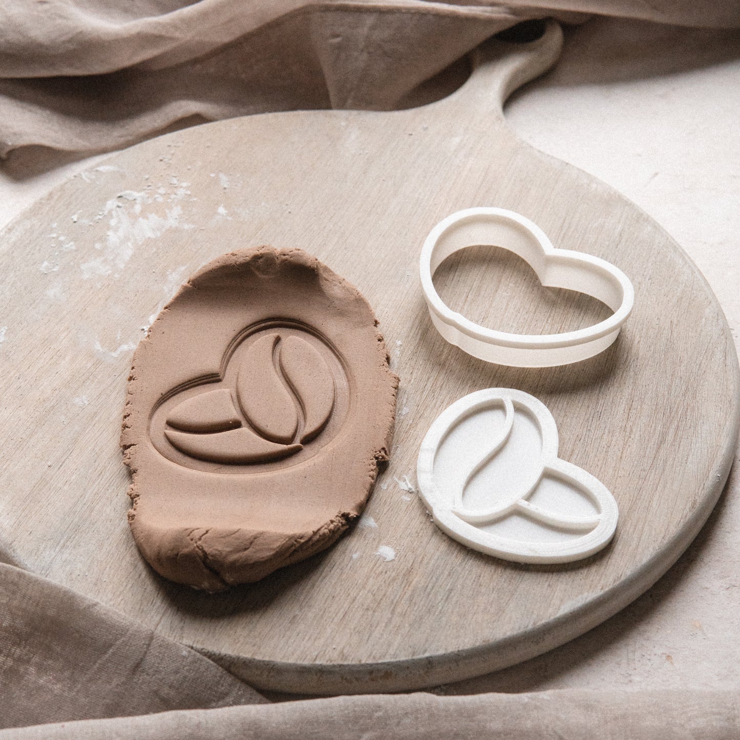 A Marie Coffee Bean Seamless Stamper