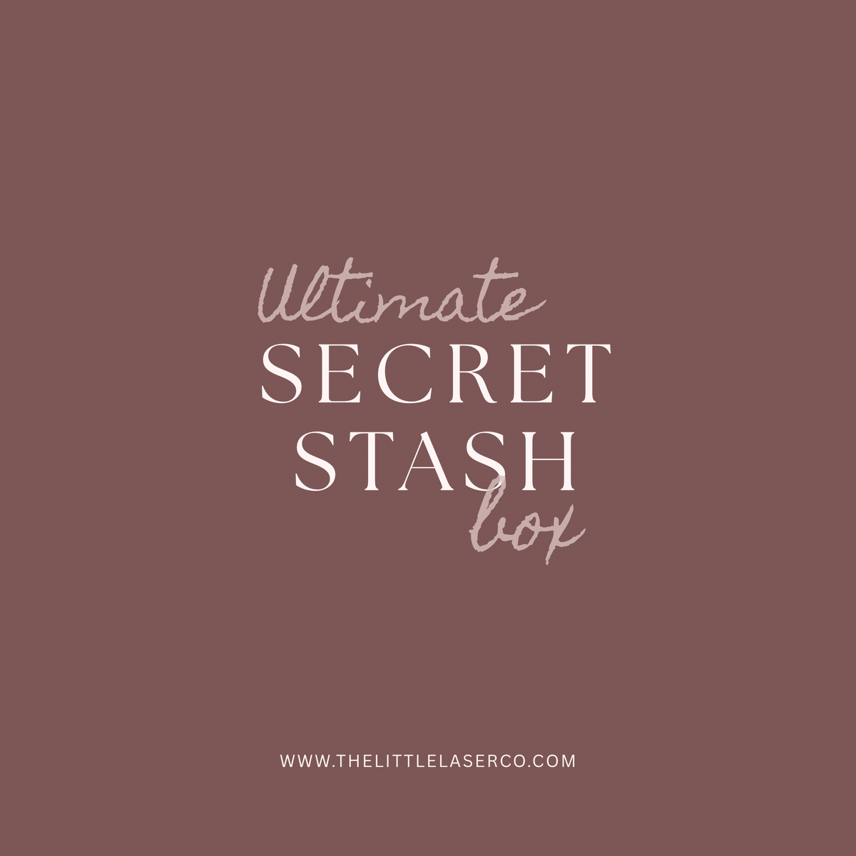 The Secret Stash Box