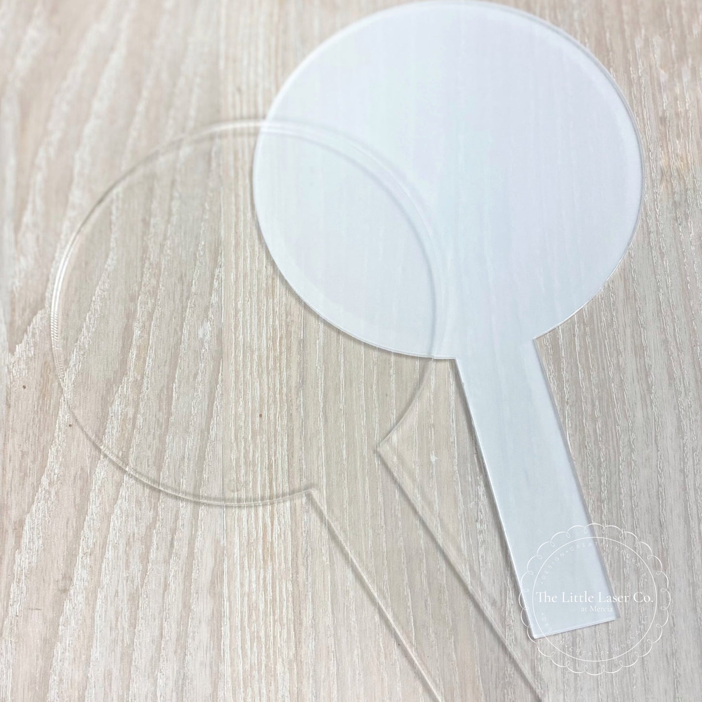 Large Acrylic Cake Topper - 3mm