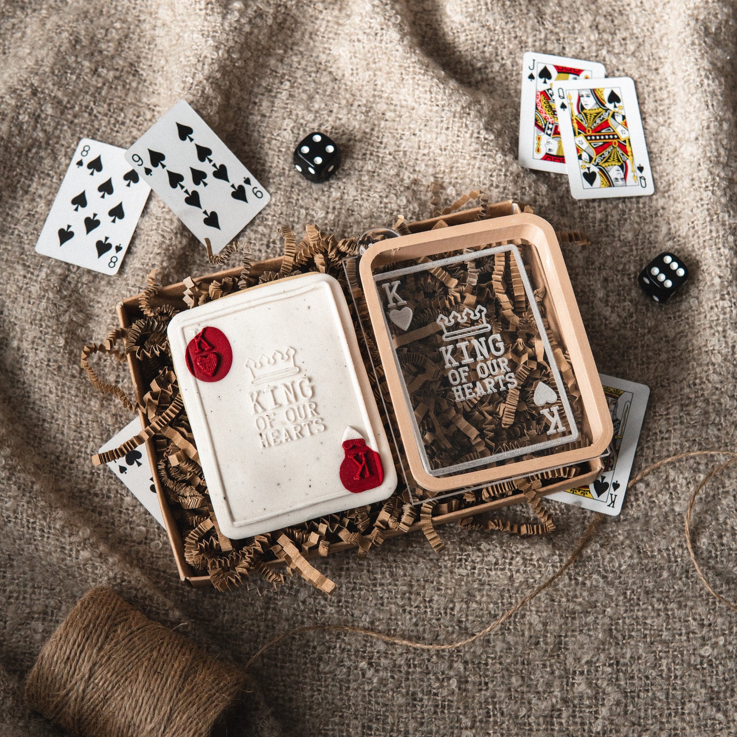 A Marie King of our Hearts Stamp & Cutter