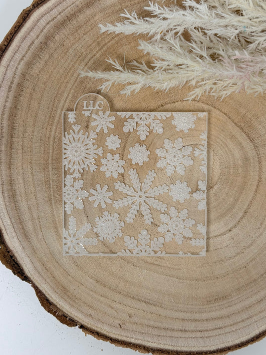 SALE - Snowflakes Texture