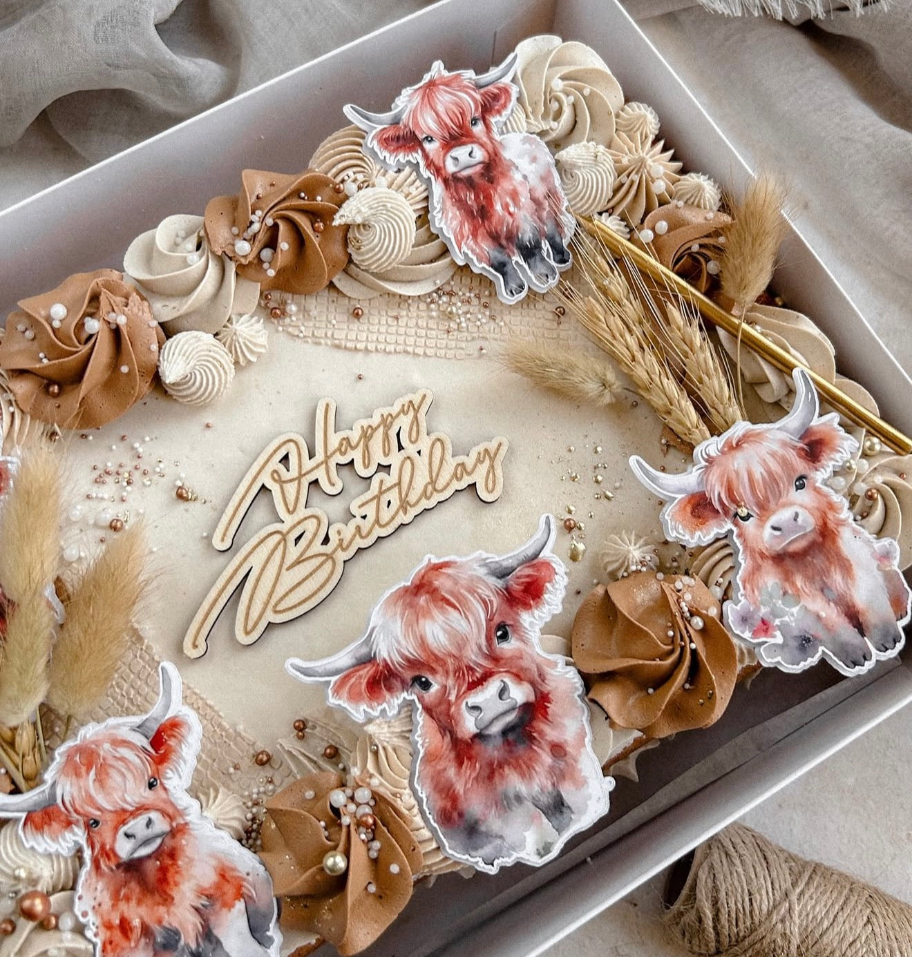 Sheet Cake Charm