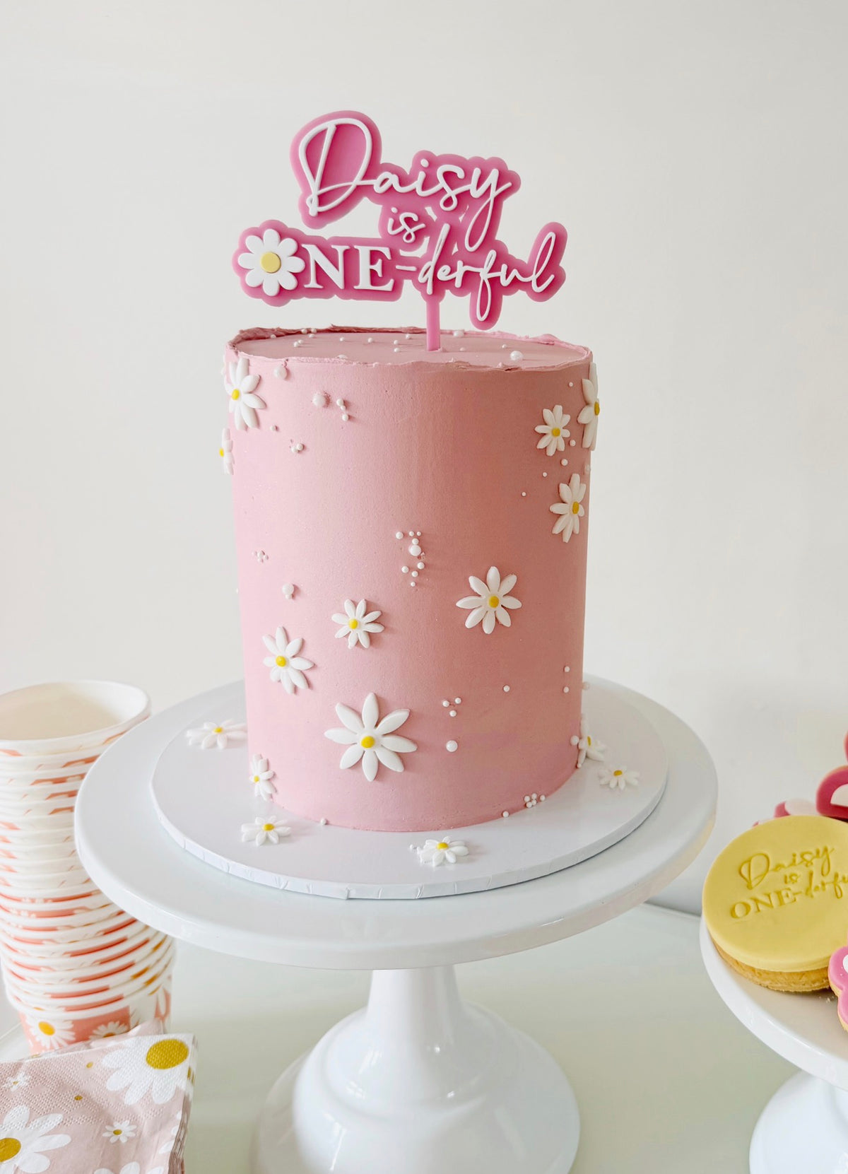 One-derful Personalised Double Layer Topper