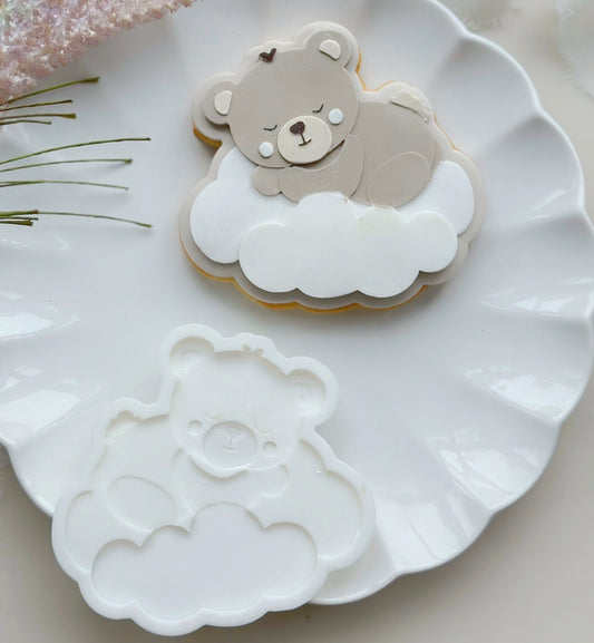 Bear on Cloud Seamless Stamper