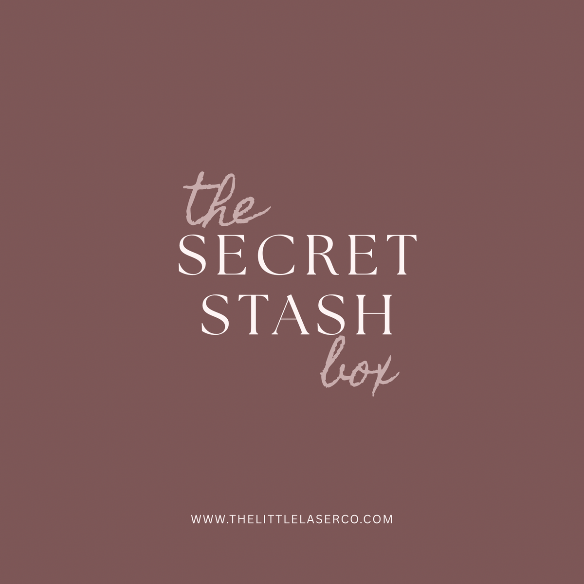 The Secret Stash Box