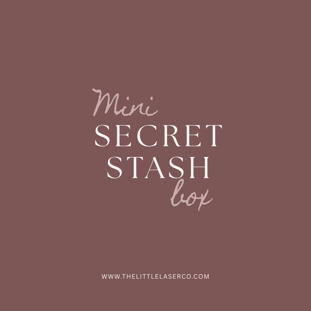 The Secret Stash Box