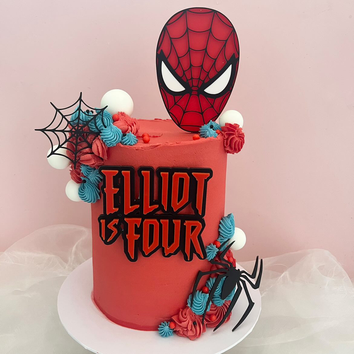 Spider-Man Cake Topper & Charm Set