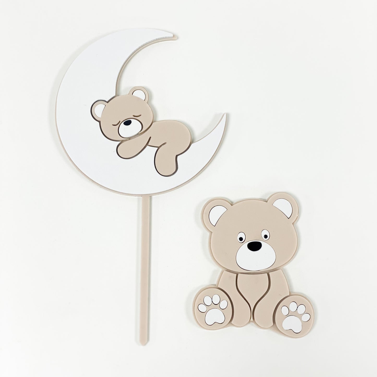 Bear themed Baby Shower Cake Topper