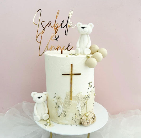 Cake Charm - Skinny Cross