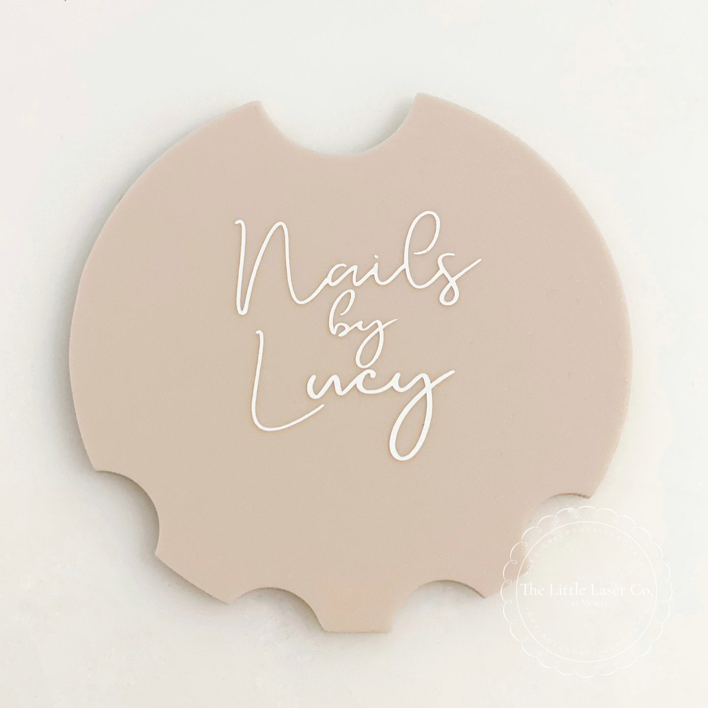 Nailfie Acrylic Disc - Blank or Personalised